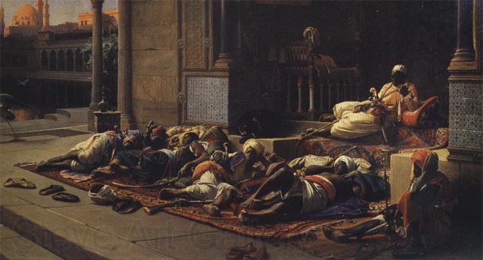 Jean Lecomte Du Nouy Gates of the Seraglio, Souvenir of Cairo. Norge oil painting art